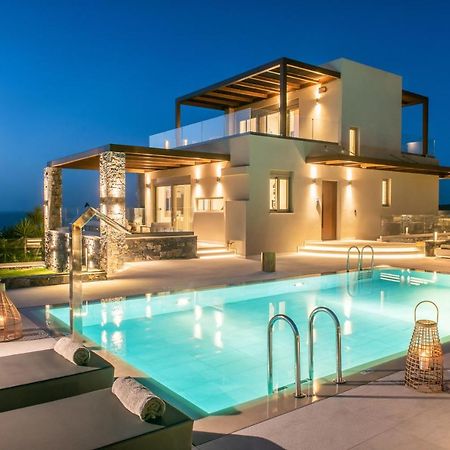 Kymo Instyle Villa - Sea View Private Pool Jacuzzi Kokkini Hani Eksteriør billede