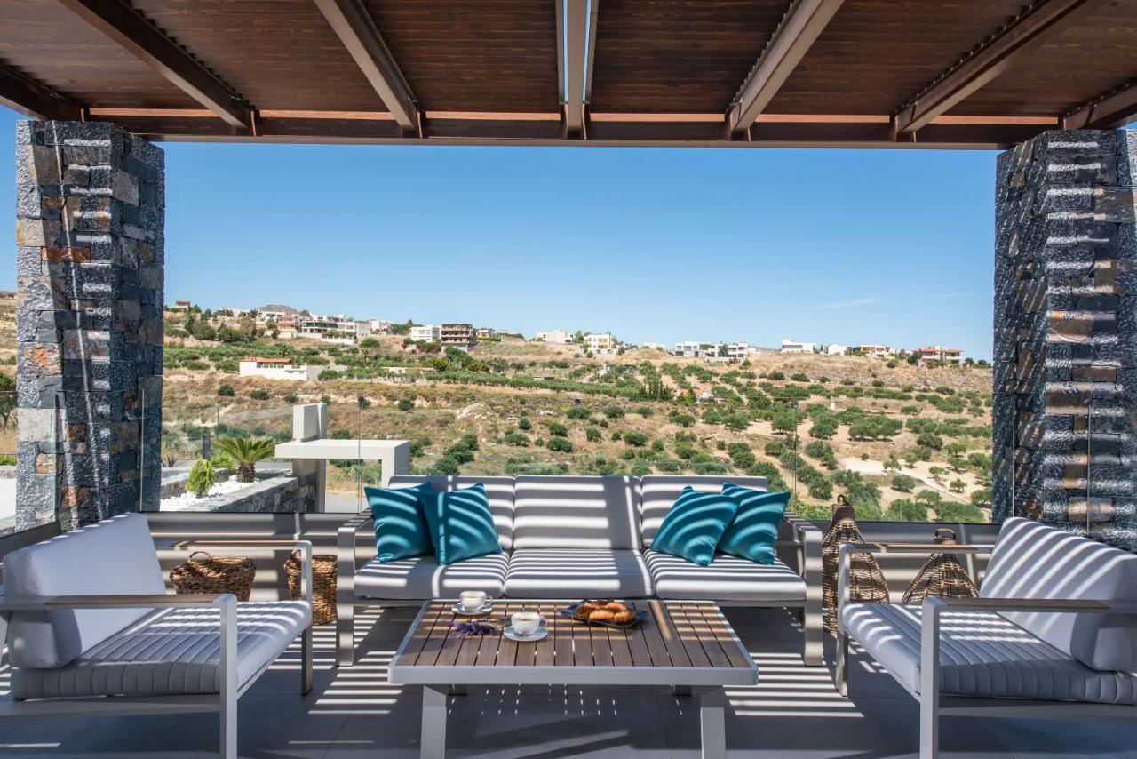 Kymo Instyle Villa - Sea View Private Pool Jacuzzi Kokkini Hani Eksteriør billede