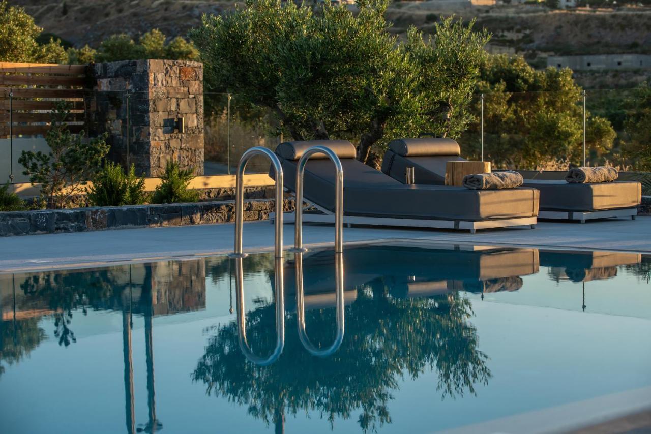 Kymo Instyle Villa - Sea View Private Pool Jacuzzi Kokkini Hani Eksteriør billede