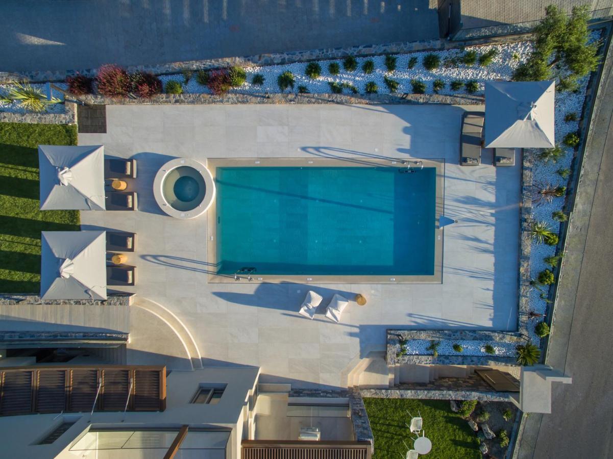 Kymo Instyle Villa - Sea View Private Pool Jacuzzi Kokkini Hani Eksteriør billede