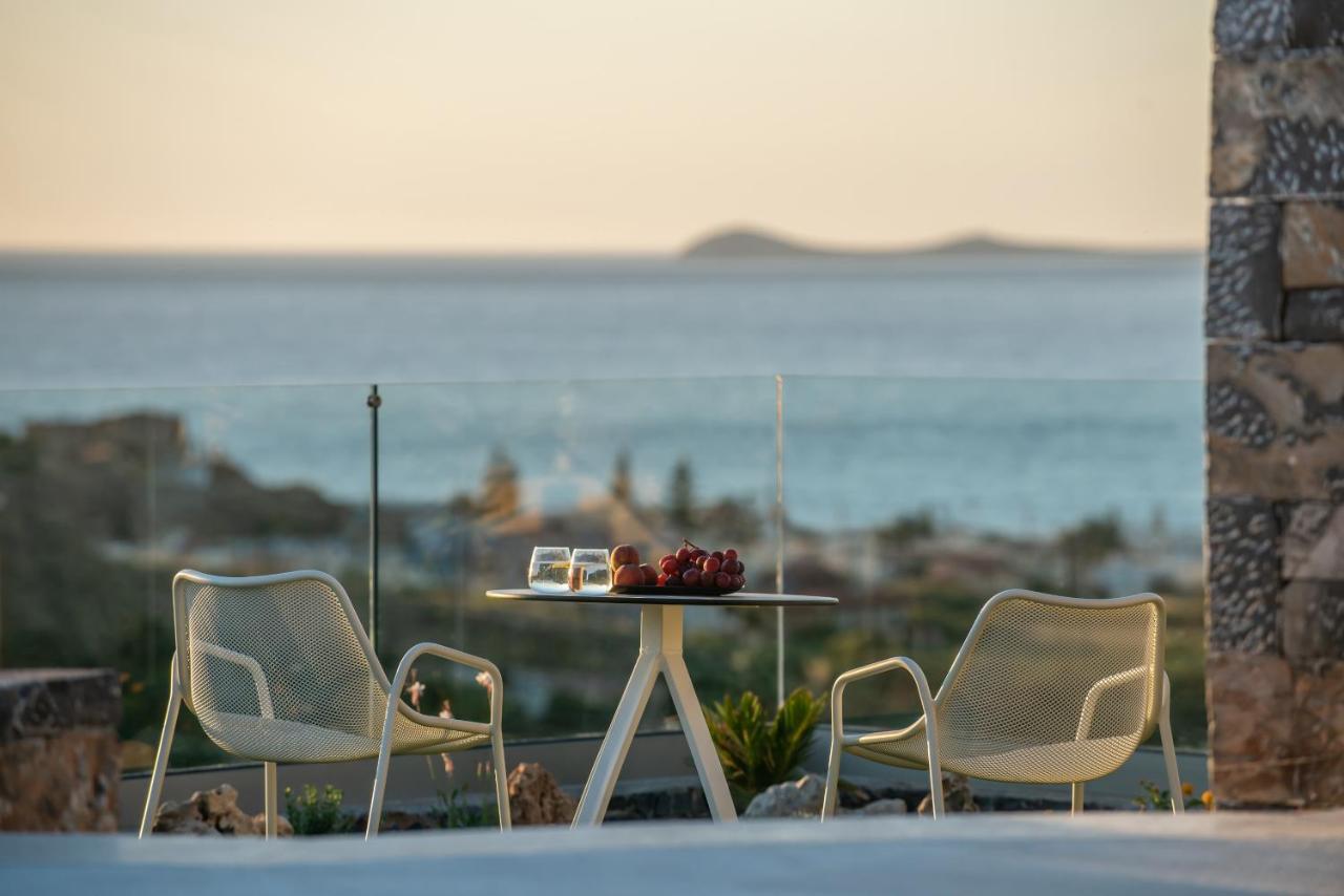 Kymo Instyle Villa - Sea View Private Pool Jacuzzi Kokkini Hani Eksteriør billede
